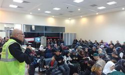 Nevşehirli umreciler kutsal topraklara uğurlandı