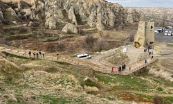 Göreme Açık Hava Müzesi’ne ahşap merdiven yapıldı