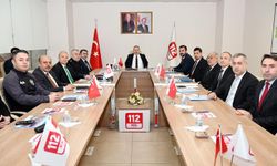 112 Acil Çağrı Merkezi Koordinasyon Toplantısı yapıldı