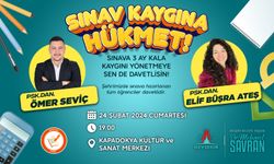 Öğrenciler için ‘Sınav kaygısı’ semineri