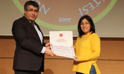 Rektör Aktekin’den personele teşekkür belgesi