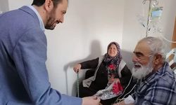 Başhekim Yalçın’dan yaşlı hastalara ziyaret
