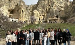 NEVÜ öğrencileri Göreme Açık Hava Müzesi’nde ders işledi