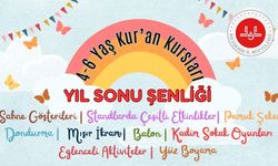 Müftülükten çocuklara özel yıl sonu şenliği