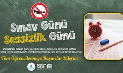 Arı’dan LGS’ye girecek öğrencilere başarı dileği