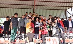 Başkanı Arı  U17 Ligi final müsabakasını gençlerle izledi