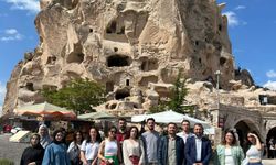 Kapadokya tarihi dersi Uçhisar Kalesi’nde işlendi