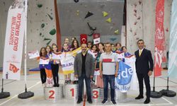 Tırmanış Türkiye Birinciliği Müsabakaları Nevşehir'de yapıldı