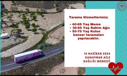 Karapınar’a Kanser Tarama Tırı geliyor