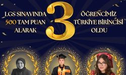 Nevşehir LGS'de büyük başarı yakaladı