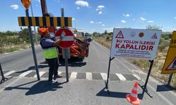 Merkez-Göreme yolu trafiğe kapatıldı