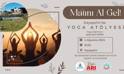 Yoga etkinliği yeri değişti