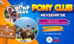 Çocuklar Kayaşehir’de ‘Pony’ atlarına binecek