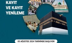 Hac ön kayıt ve kayıt yenileme başladı