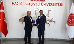 Erciyes Üniversitesi Rektörü Altun’dan Rektör Aktekin’e ziyaret