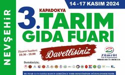 3. Kapadokya Tarım Fuarı düzenlenecek