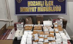 Kozaklı'da kaçakçılık operasyonu yapıldı