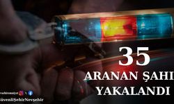 Aranan 35 kişi yakalandı