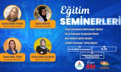 Çocuk ve aile üzerine eğitim seminerleri düzenlenecek