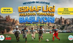 Esnaf Ligi Halı Saha Futbol Turnuvası düzenlenecek