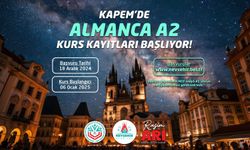 KAPEM'de Almanca A1 ve A2 seviye kurslar düzenlenecek