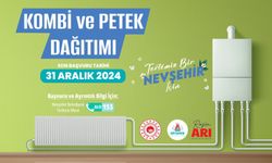 Nevşehir Belediyesinin kombi ve petek desteği sürüyor