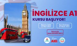 İngilizce A1 kursu açılacak