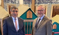 Aktekin Türkiye Yazma Eserler Kurumu Başkanı Yılmaz’ı ziyaret etti