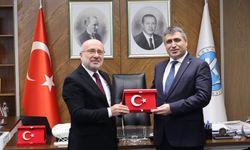 Aktekin’den Kayseri Üniversitesi Rektörü Karamustafa'ya ziyaret