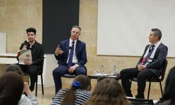 Filistin Büyükelçisi Faed Halid Abd Mustafa'dan KÜN’e ziyaret