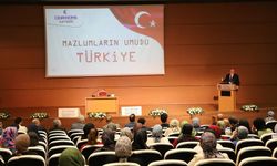 Geçmişten Günümüze Mazlumların Umudu Türkiye konferansı