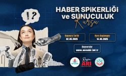 Haber spikerliği ve sunuculuk kursu açılacak