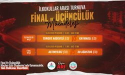 İlkokullar Arası Futbol Turnuvası’nda final