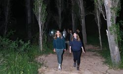 Kızılçukur Vadisi’nde dolunay yürüyüşü