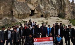 Müftülük gençlere Kapadokya gezisi düzenledi