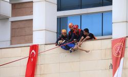 NEVÜ’de deprem ve yangın tatbikatı