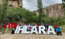 NEVÜ'lüler Ihlara Vadisi'nde yürüdü