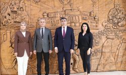 SGK İl Müdürü Baltacı, NEVÜ Rektörü Aktekin’i ziyaret etti