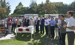 Devlet Hastanesi’nde Filistin’e destek kermesi düzenlendi