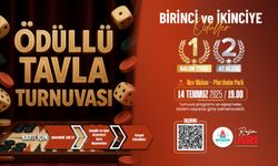 Ödüllü tavla turnuvası