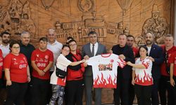 Türkiye Özel Sporcular Federasyonu’ndan Aktekin’e ziyaret