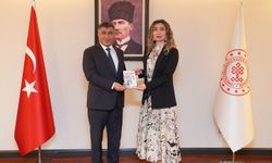 Aktekin’den Alevi-Bektaşi Kültür ve Cemevi Başkanı Ersin’e ziyaret