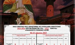 Hacı Bektaş Veli Enstitüsü yüksek lisans ve doktora öğrencileri alacak