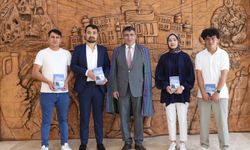 NEVÜ’lü Afganistanlı öğrencilerden Aktekin’e ziyaret