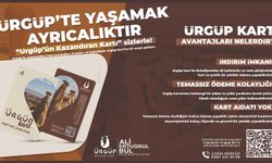 Ürgüp Kart kullanıma sunuldu