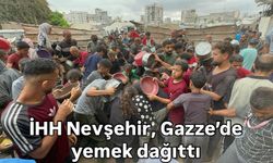 İHH Nevşehir, Gazze’de yemek dağıttı