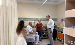 Tartar Hacıbektaş'ta hastaları ziyaret etti