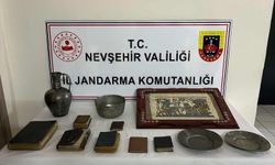 Akarca köyünde tarihi eser operasyonu