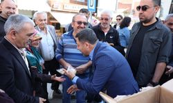 Kabak çekirdeği dağıtıldı