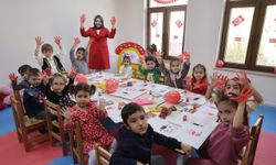 Çocuklara Cumhuriyet Bayramı etkinliği